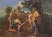 Nicolas Poussin The Shepherds of Arcadia (mk05) oil painting picture wholesale